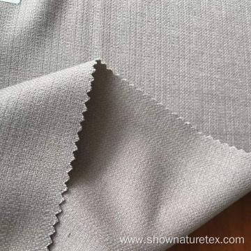 Soft Polyester Rayon TR Suiting Dobby Fabric